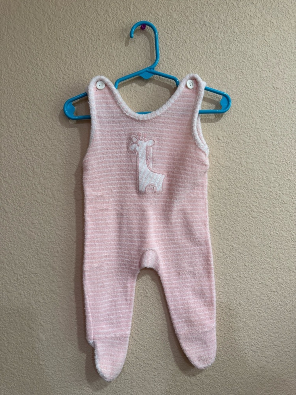 Vintage Carter's Pink Terry jumpers-12-18lbs